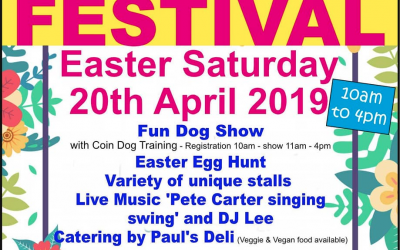 ARCH – SPRING FESTIVAL EASTER SATURDAY 20th APRIL 2019 – Egg Hunt Starts at 12.50…